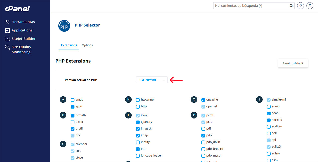 seleccionar php