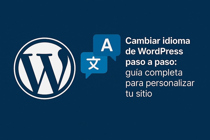 Cambiar idioma de WordPress paso a paso: guía completa para personalizar tu sitio