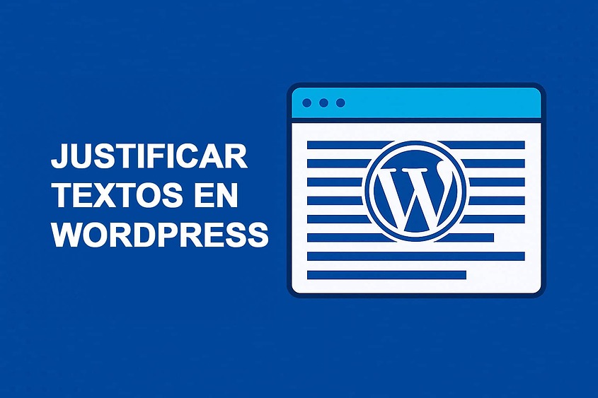Cómo justificar textos en WordPress de forma fácil y rápida