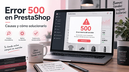 Error 500 en PrestaShop